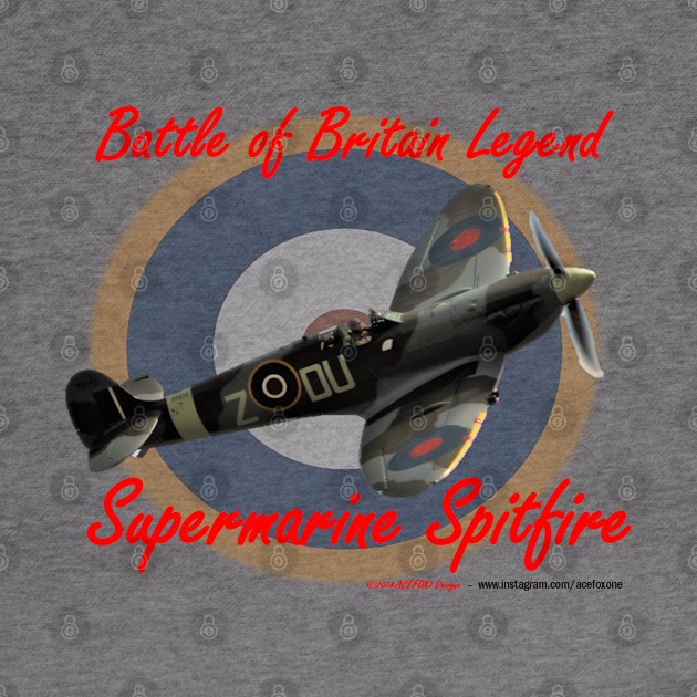 Battle of Britain Spitfire with cockpit on back by acefox1